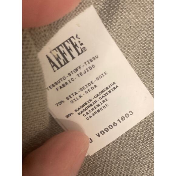 Alberta Ferretti Cashmere & Silk Cardigan Sweater Luxurious & Lovely ~ Sz M - Picture 7 of 10